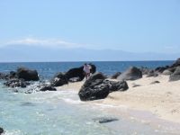 Mindoro as seen from Sombrero Island.