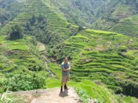 Rice terraces in Banawe.