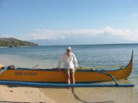 The crossing from Maricaban's southern coast to Mindoro is less than 10 nautical miles.