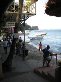 Sabang Beach is the main resort and entertainment hub in Puerto Galera
